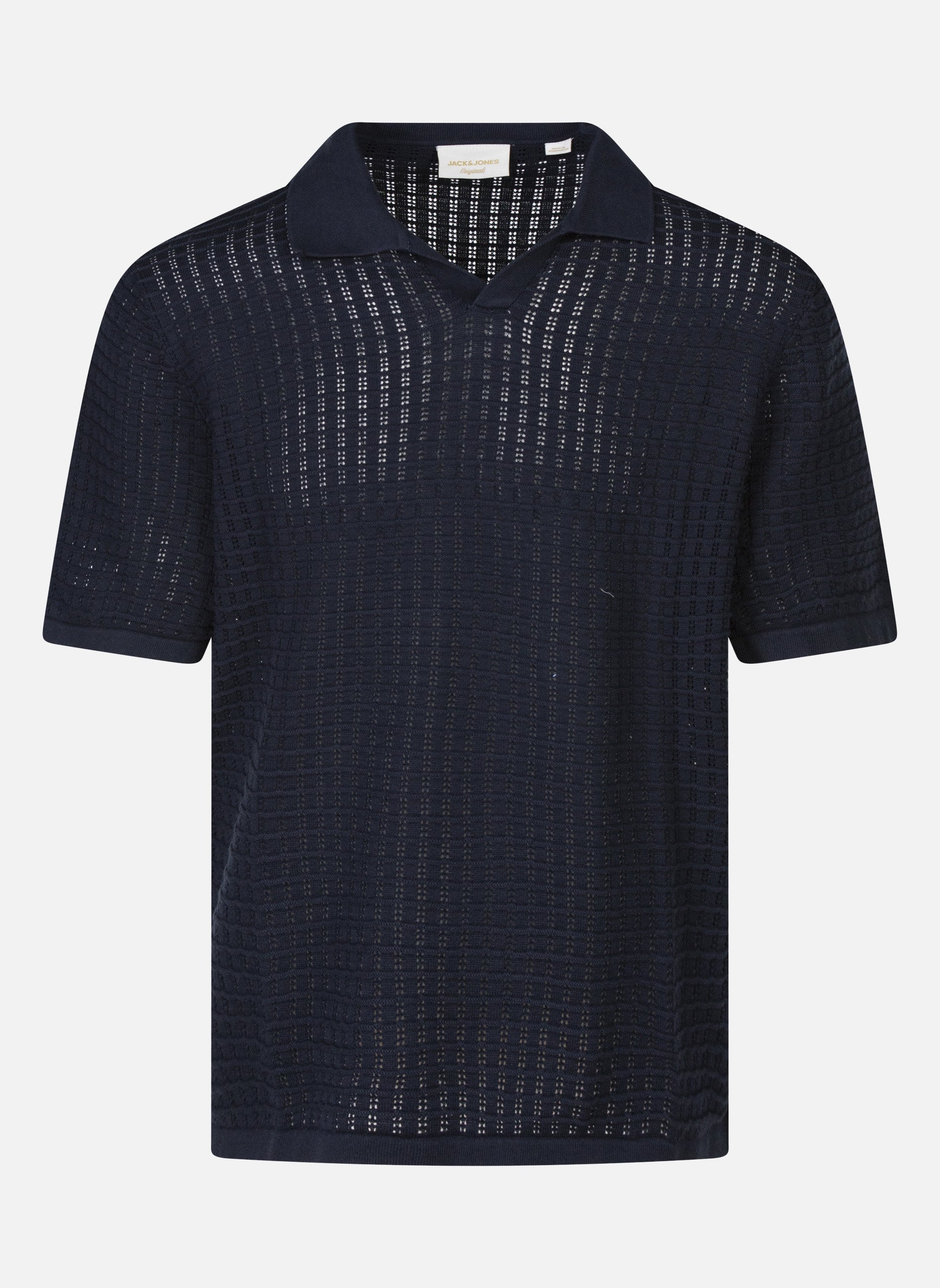 Polos Polo coton biologique droit - 12291422 homme bleu Jack & Jones Polos Polo coton biologique droit - 12291422 homme bleu Bleu