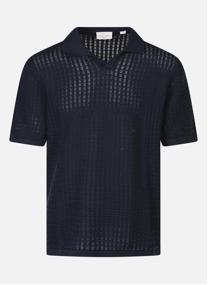 Polos Polo coton biologique droit - 12291422 homme bleu Jack & Jones Polos Polo coton biologique droit - 12291422 homme bleu Bleu