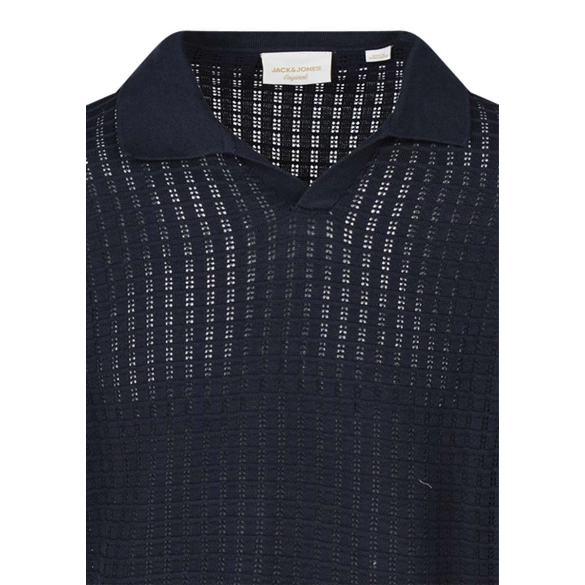 Polos Polo coton biologique droit - 12291422 homme bleu Jack & Jones Polos Polo coton biologique droit - 12291422 homme bleu Bleu