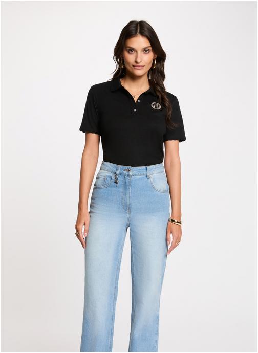 Morgan Polos 261-DFESTON femme noir