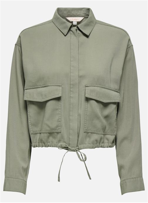 ONLY Blousons Veste droite - 15364310 femme vert