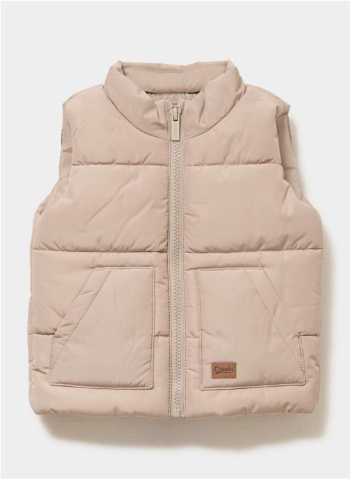 CREEKS Vestes CREB1_DOUDOUNE_SM garçon beige