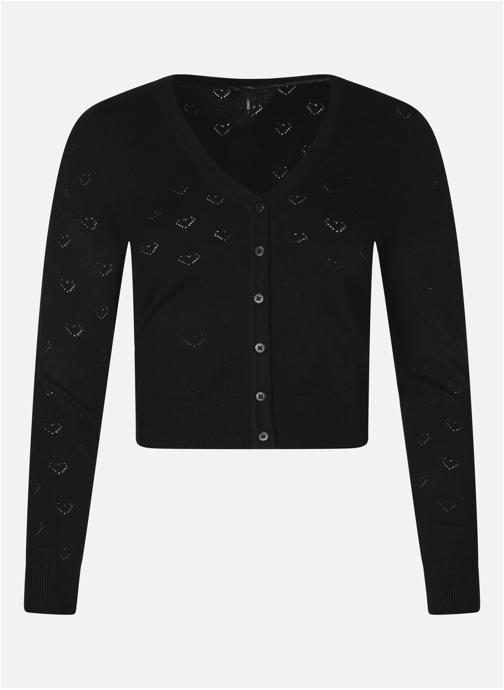 ONLY Gilets Gilet droit - 15363158 femme noir