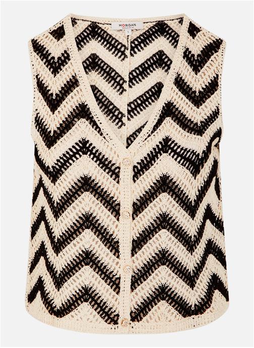 Morgan Gilets 261-MLOSI femme noir
