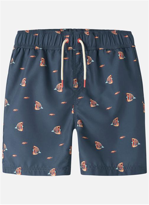 Name it Shorts de bain Short de bain à motifs droit - 13213886 garçon bleu
