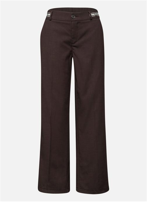 Street One Pantalons droit Pantalon taille intermédiaire bootcut MILANO - 380800 30 femme marron