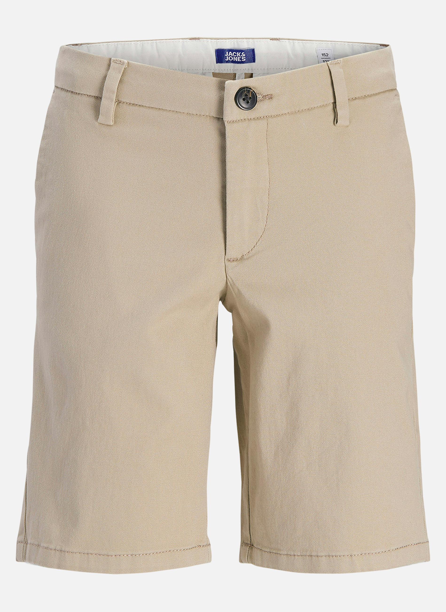 Shorts Short coton taille intermédiaire droit - 12289193 garçon beige Jack & Jones Shorts Short coton taille intermédiaire droit - 12289193 garçon beige Beige