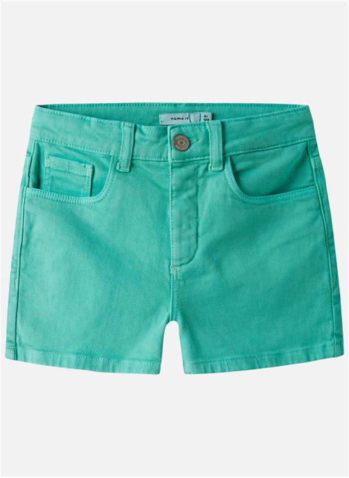 Name it Shorts Short coton taille intermédiaire droit - 13252819 fille vert