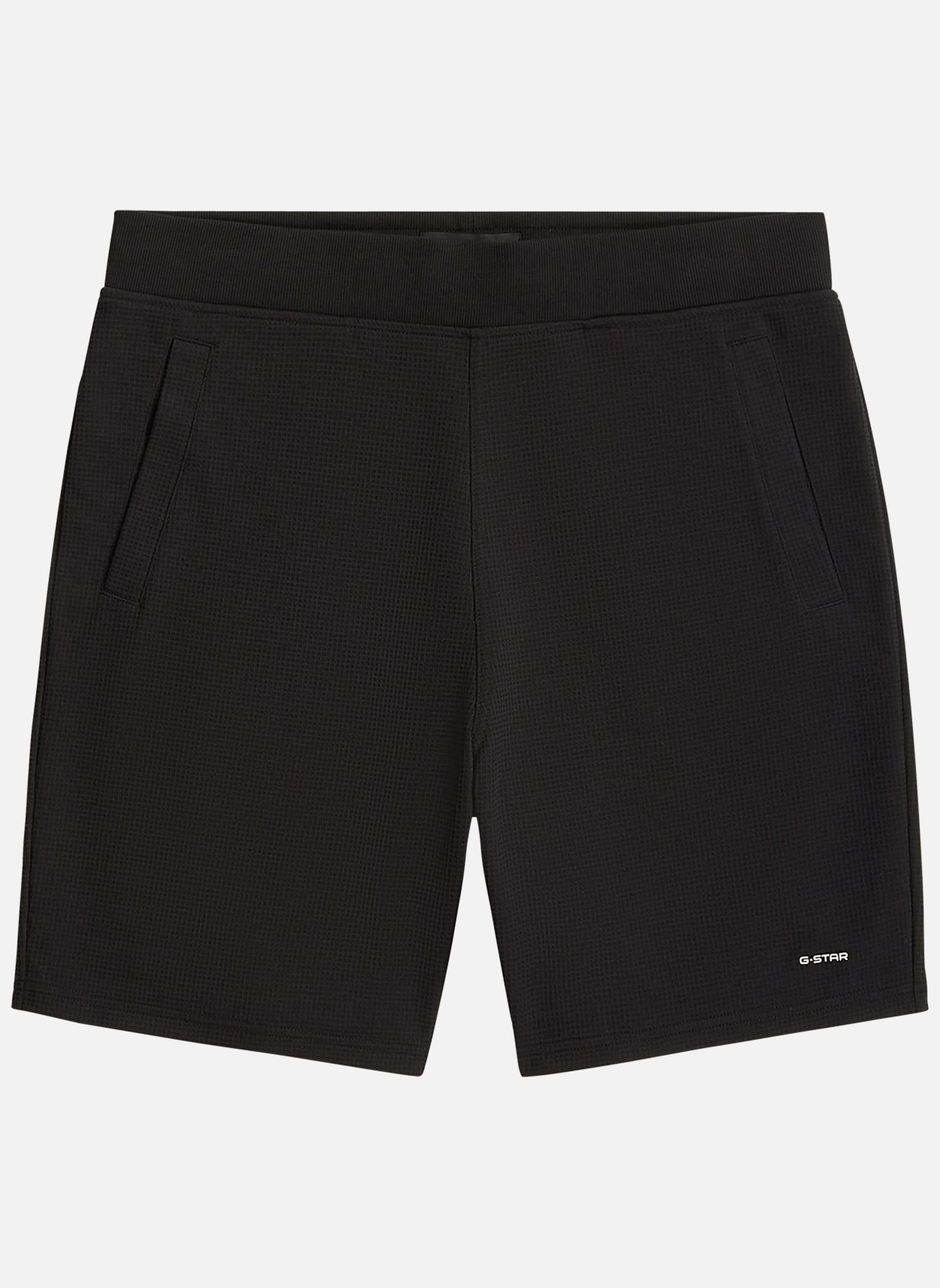 Shorts Short taille intermédiaire droit - D29112-E383 homme noir G-Star RAW Shorts Short taille intermédiaire droit - D29112-E383 homme noir Noir
