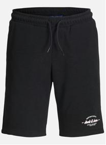 Shorts Short taille élastiquée droit - 12292137 garçon noir Jack & Jones Shorts Short taille élastiquée droit - 12292137 garçon noir Noir
