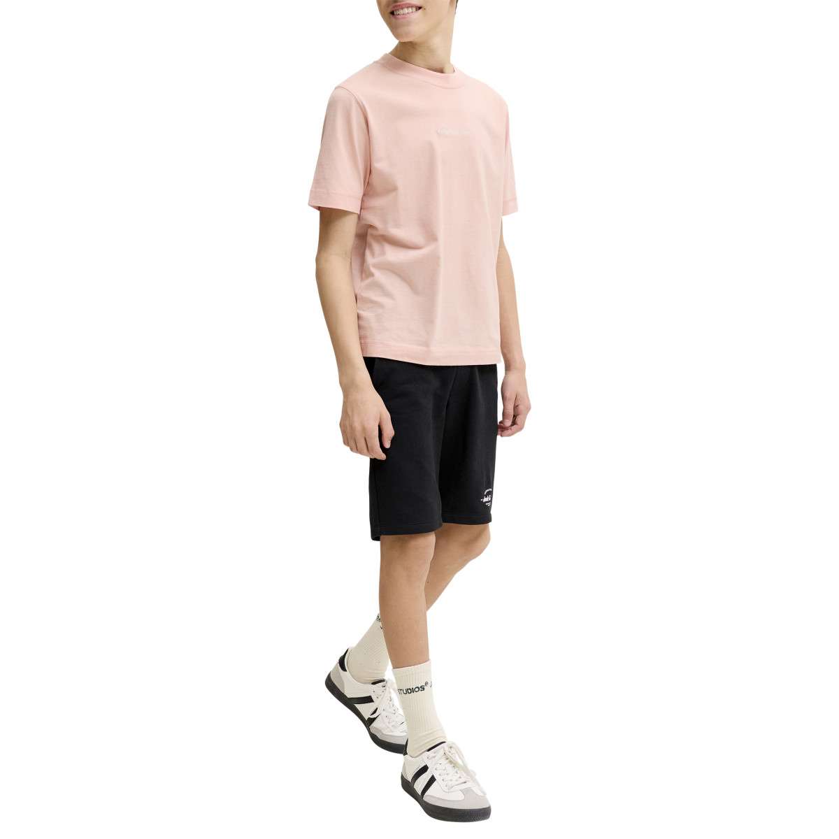 Shorts Short taille élastiquée droit - 12292137 garçon noir Jack & Jones Shorts Short taille élastiquée droit - 12292137 garçon noir Noir