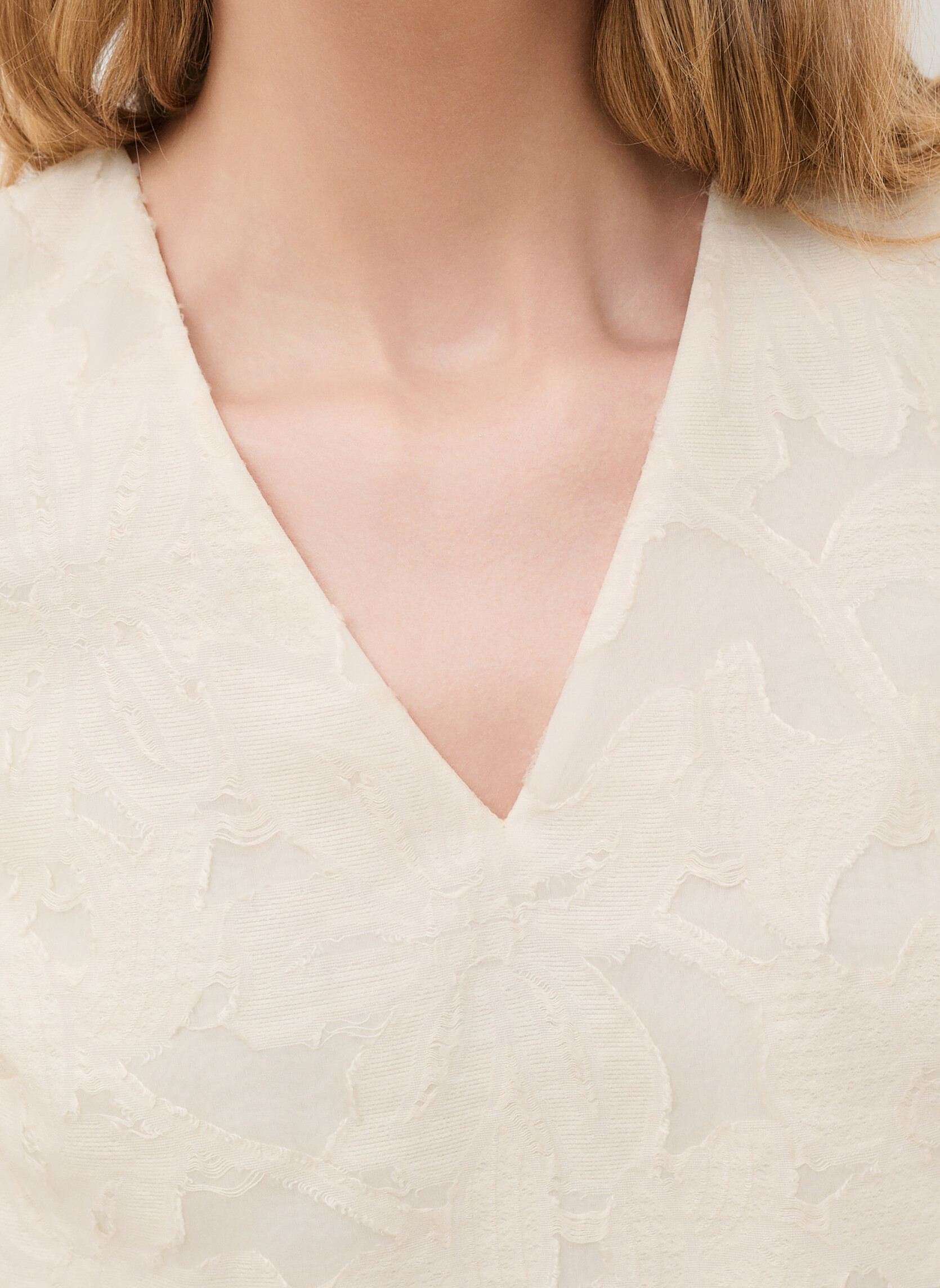 Blouses 262C-CECILE femme blanc Caroll Blouses 262C-CECILE femme blanc Blanc
