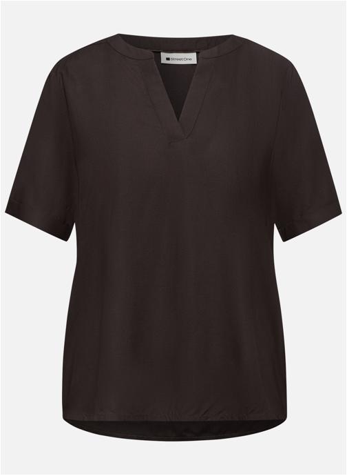 Street One Blouses Blouse droite - 346422 femme marron