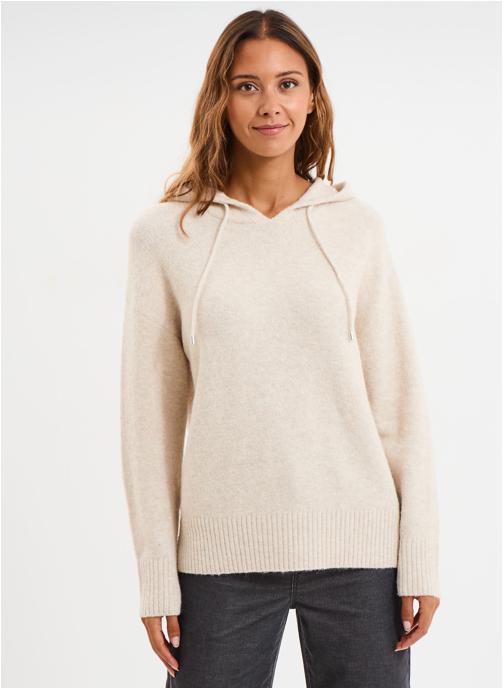 LIBERTO Pulls Pull - MIS3_MHOODIE femme blanc