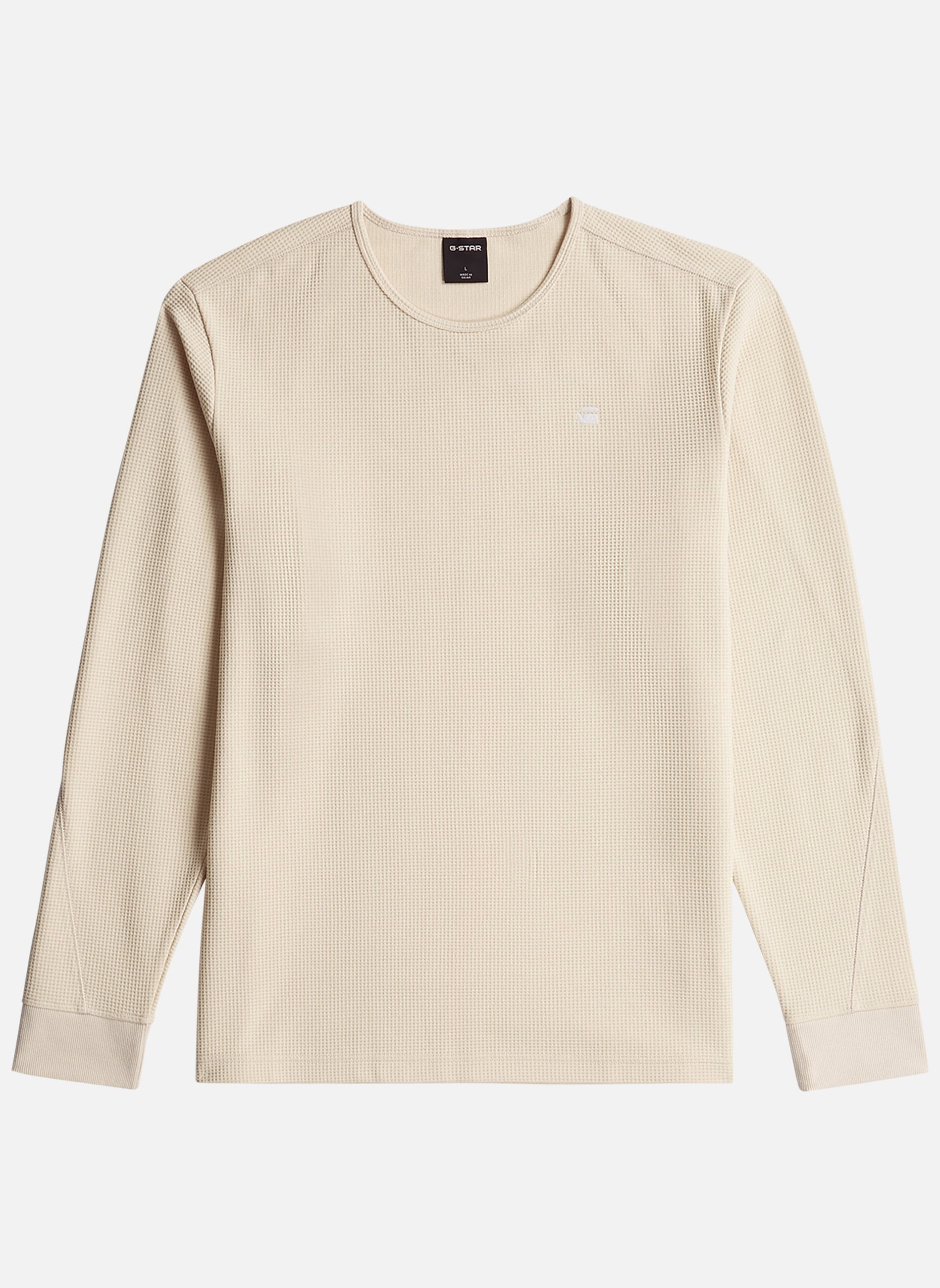Pulls Pull col rond droit - D28591-E383 homme blanc G-Star RAW Pulls Pull col rond droit - D28591-E383 homme blanc Blanc