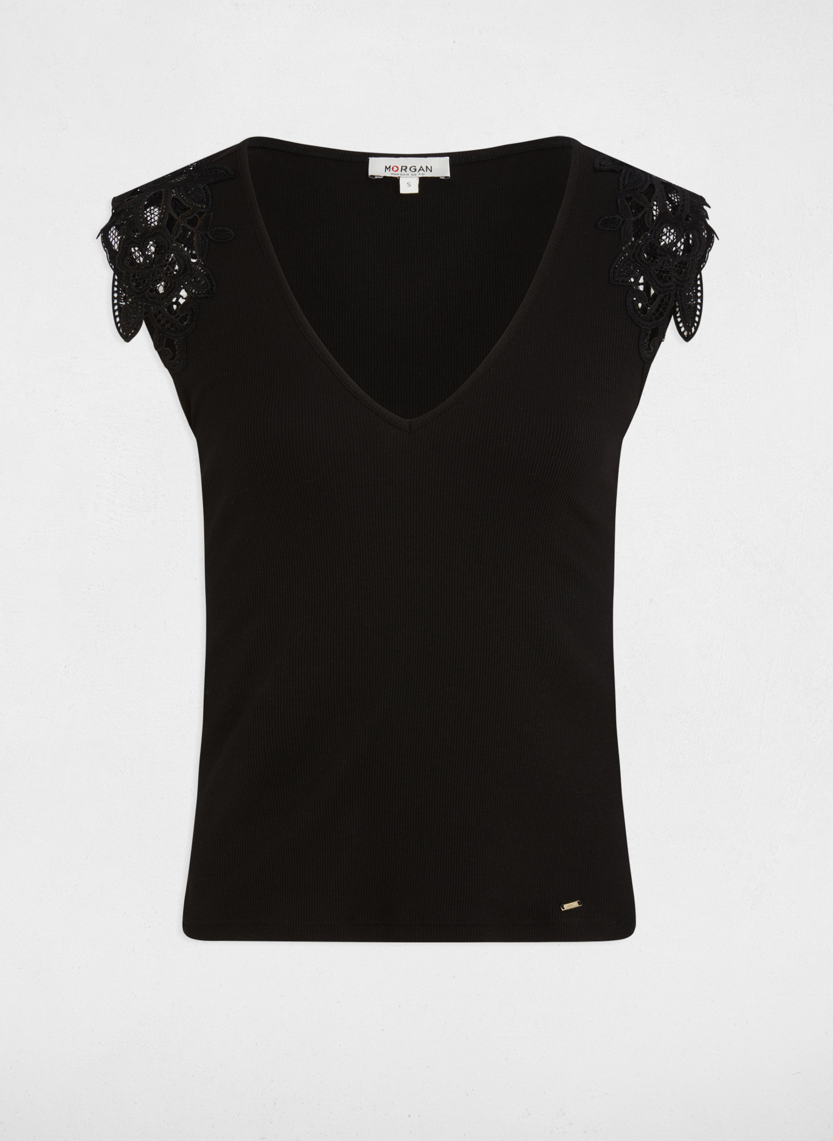 Tee-shirts 251-DELLA femme noir Morgan Tee-shirts 251-DELLA femme noir Noir