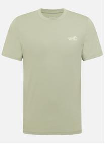 Tee-shirts T-shirt coton col rond droit - 1017772 homme vert MUSTANG Tee-shirts T-shirt coton col rond droit - 1017772 homme vert Vert