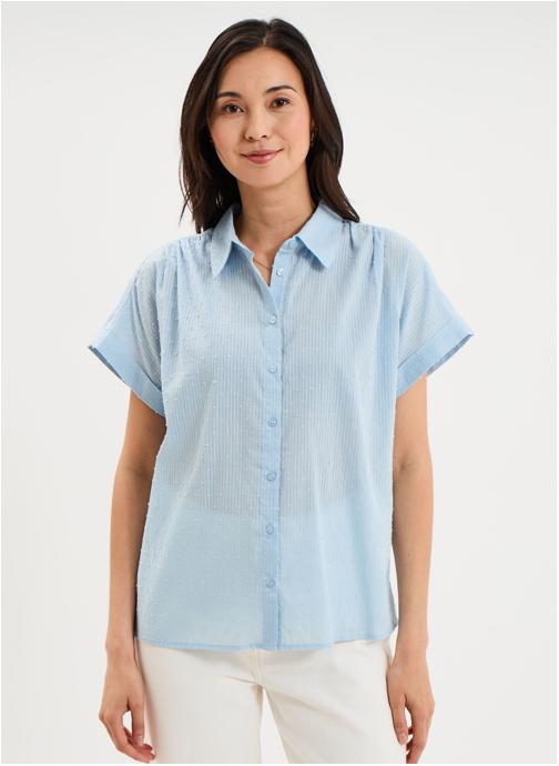 CREEKS Tee-shirts CRE3_CORDE26 femme bleu