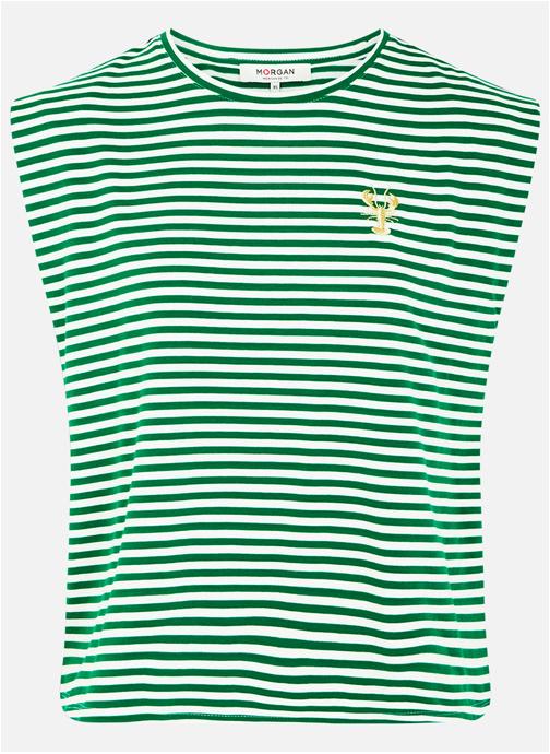 Morgan Tee-shirts 261-DCRUISE femme vert