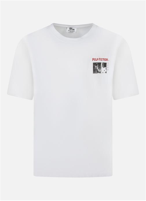 Jack & Jones Tee-shirts T-shirt coton col rond droit - 12297118 homme blanc