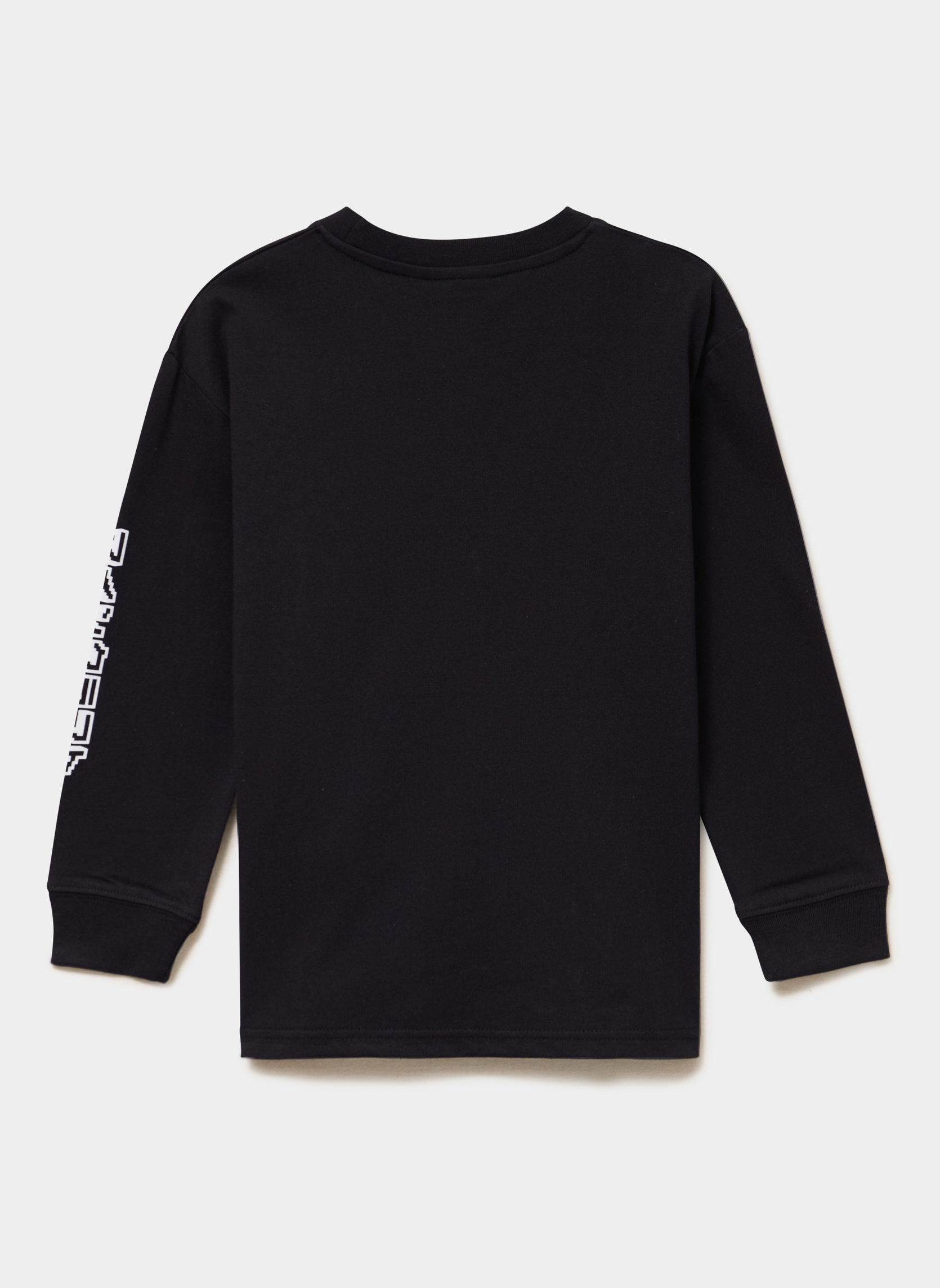 Tee-shirts FU_FLORENTIN_MINECRAFT garçon noir Minecraft Tee-shirts FU_FLORENTIN_MINECRAFT garçon noir Noir