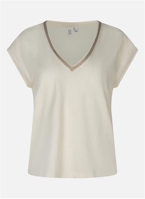 Vero Moda Tee-shirts T-shirt col v droit - 10338246 femme blanc