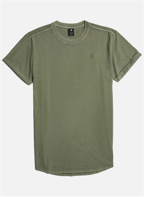 G-Star RAW Tee-shirts T-shirt coton biologique col rond droit - D16396-2653 homme vert