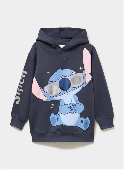 Stitch Sweats à capuche SHL_MORUE fille gris