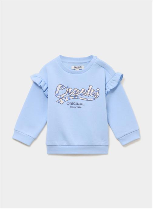 CREEKS Sweats CREB2_SURICATE_NEW fille bleu