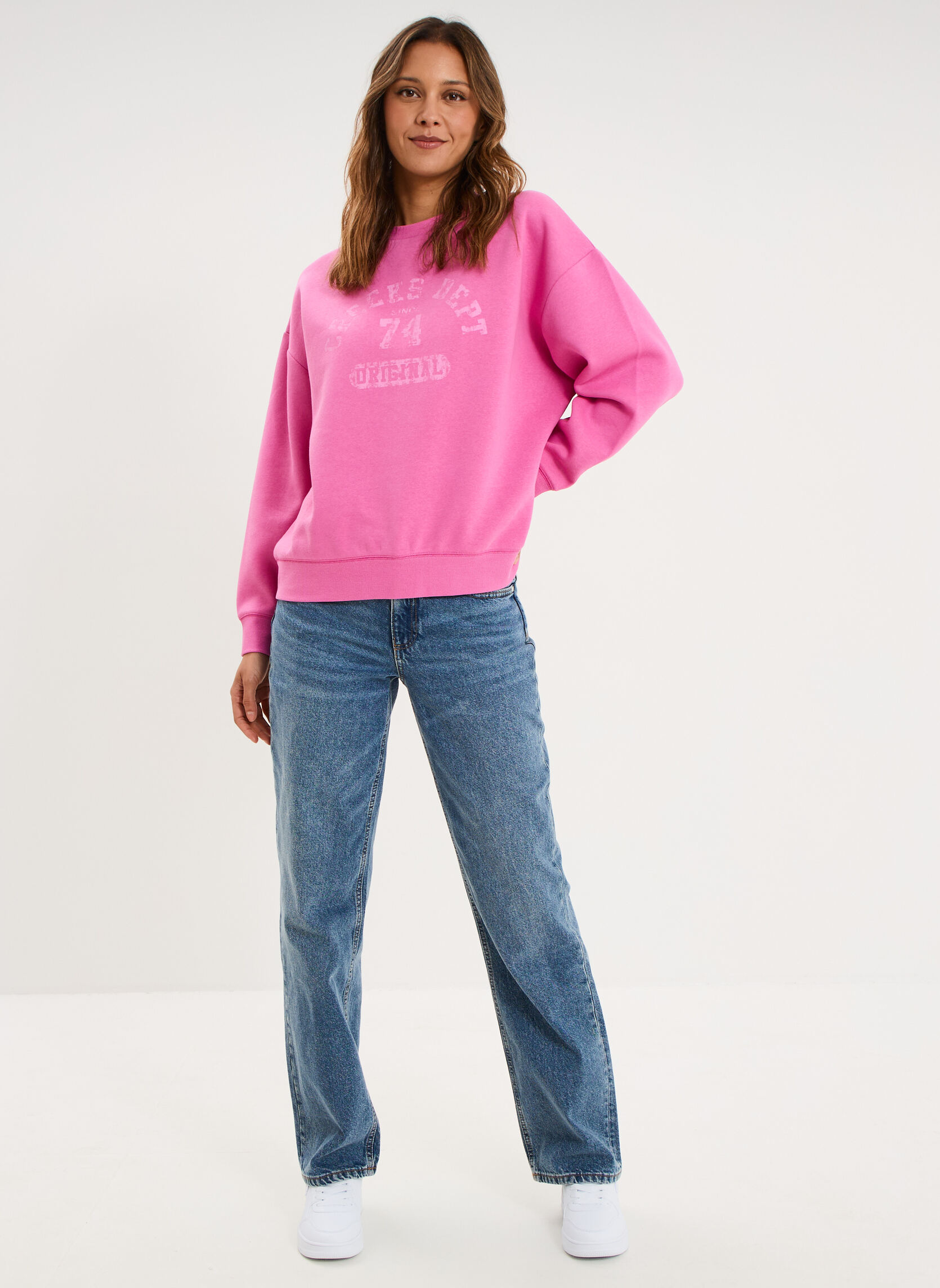 Sweats à capuche CRE3_SUN26 femme rose CREEKS Sweats à capuche CRE3_SUN26 femme rose Rose