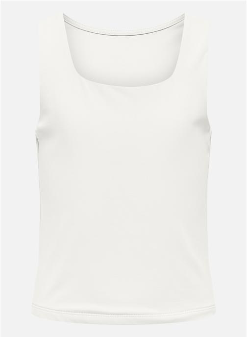 ONLY Débardeurs Débardeur moulant - 15339656 fille blanc