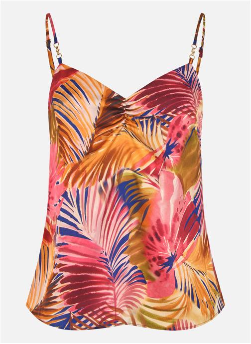 Morgan Débardeurs Débardeur floral large - 261-Ochau.F femme multicolore