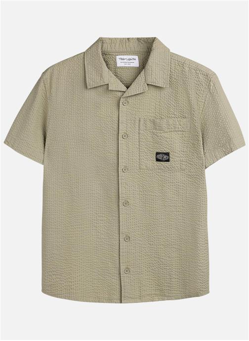 Teddy Smith Chemises Chemise coton droite - 60707752D garçon vert