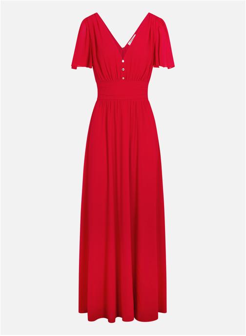 Morgan Robes Robes longues - 250707142353 - 261-Rlucy femme rouge