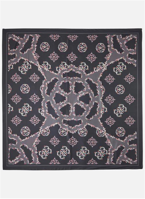 Guess Foulards Foulard floral - Aw5461 Pol03 femme noir