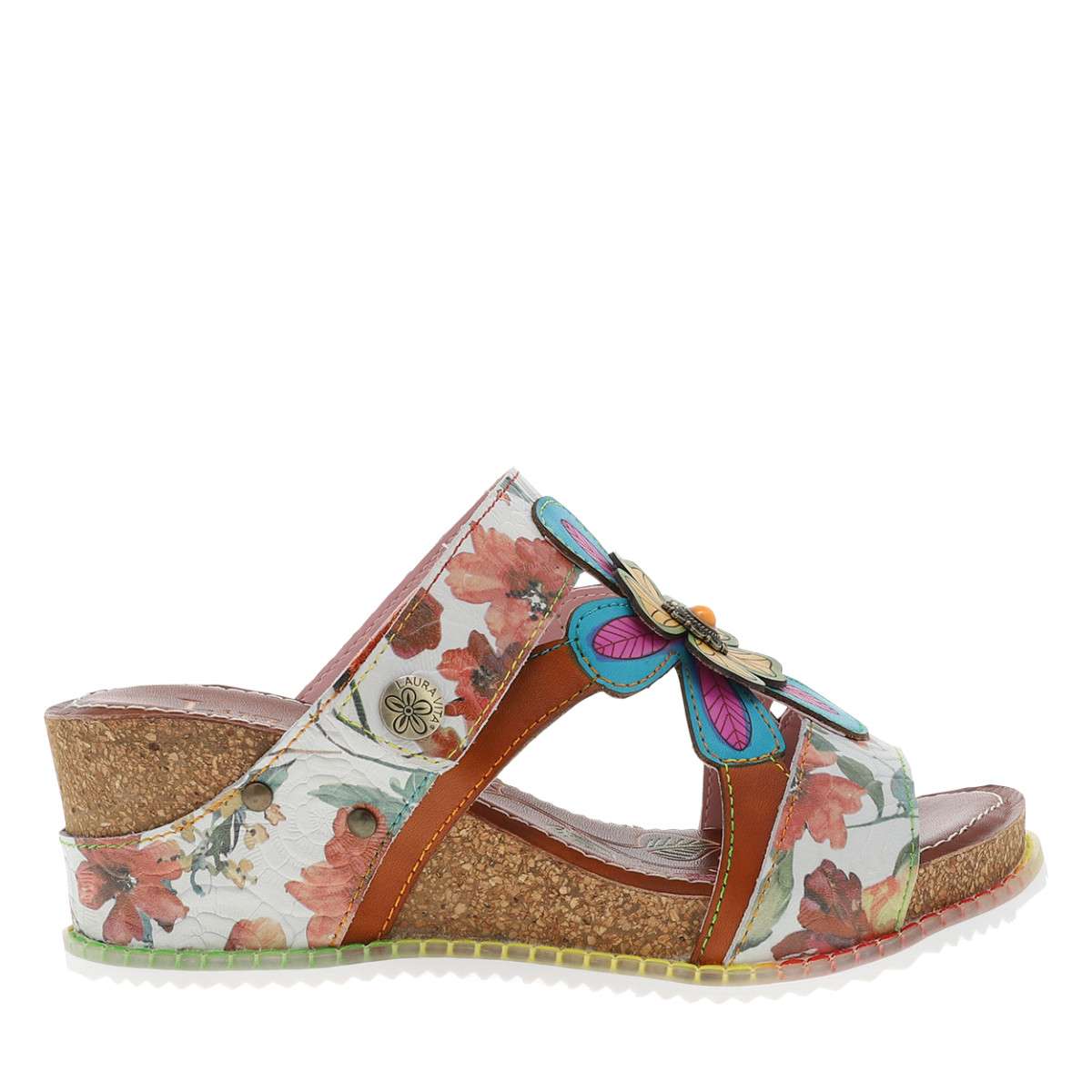 Mules Mules cuir talon plat femme marron Laura Vita Mules Mules cuir talon plat femme marron Marron
