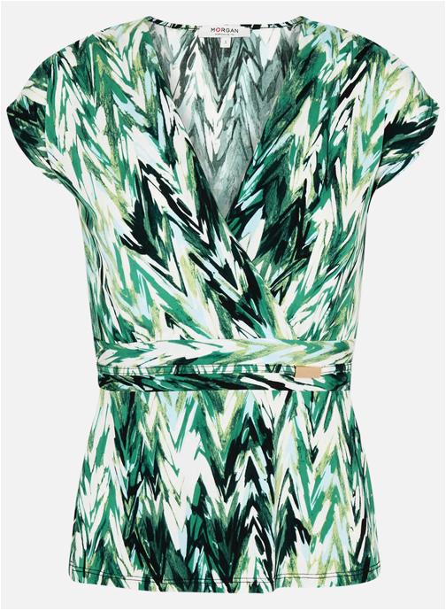 Morgan Tops Top cintré - 261-Dforet femme vert
