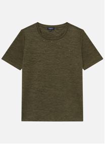 Tee-shirts T-shirt à motifs col rond droit - 261T-Tmara femme vert Caroll Tee-shirts T-shirt à motifs col rond droit - 261T-Tmara femme vert Vert