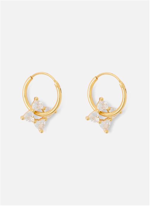 Balaboosté Boucles d'oreilles femme or et bronze