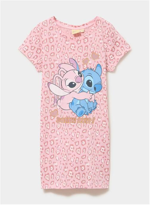 Stitch Chemises de nuit CDNSTITCH_LEOPARD fille rose