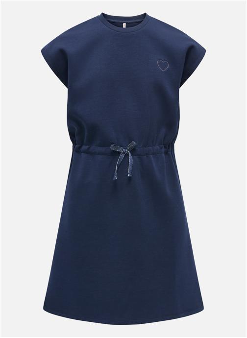 ONLY Robes Robe courte évasée - 15364594 fille bleu