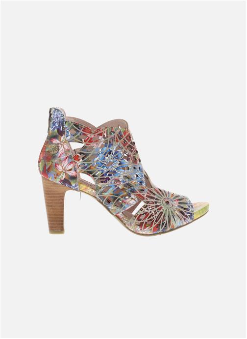 Laura Vita Sandales Nu-pieds cuir talon décroché haut femme multicolore