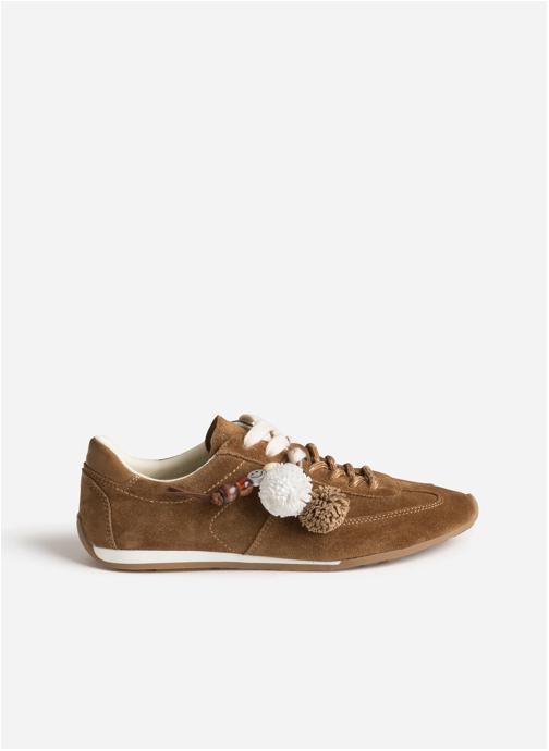 Eram Baskets basses PEPITE femme marron