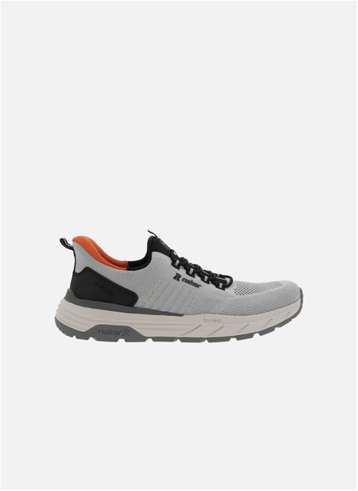 Rieker Baskets basses Sneakers talon compensé bas homme gris