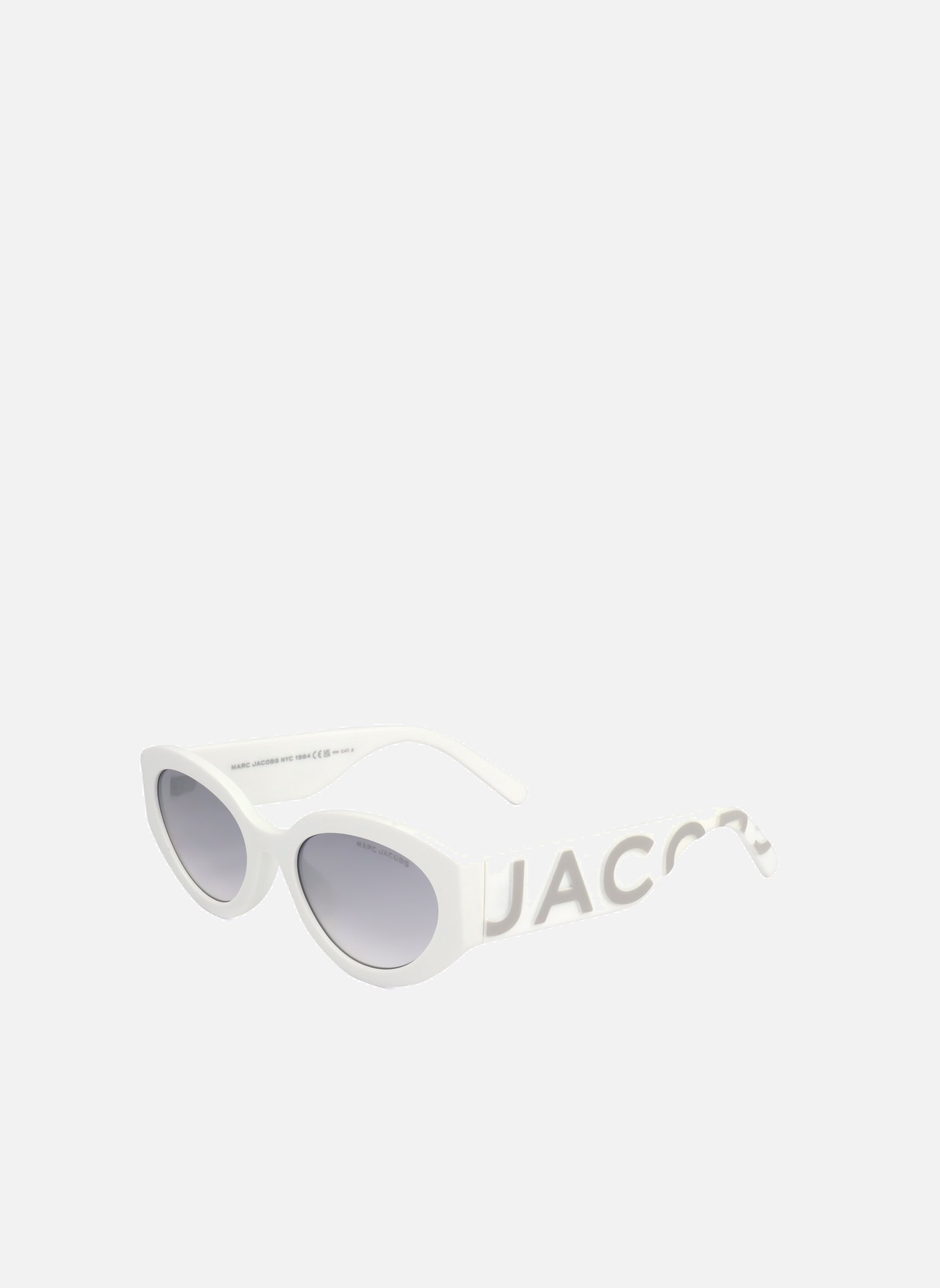 Lunettes de soleil femme blanc Marc Jacobs Lunettes de soleil femme blanc Blanc