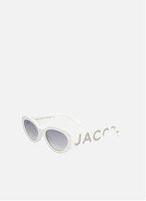 Lunettes de soleil femme blanc Marc Jacobs Lunettes de soleil femme blanc Blanc