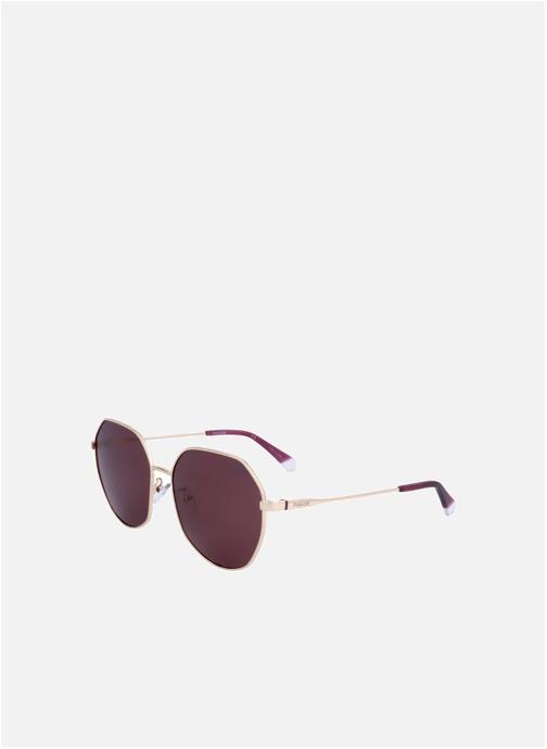 Polaroid Lunettes de soleil femme or et bronze