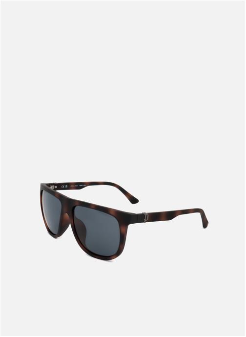 Police Lunettes de soleil homme marron