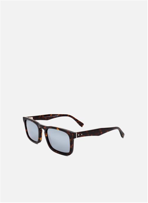 Tommy Hilfiger Lunettes de soleil homme marron