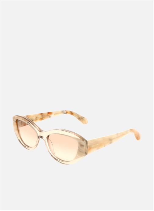Salvatore Ferragamo Lunettes de soleil femme beige